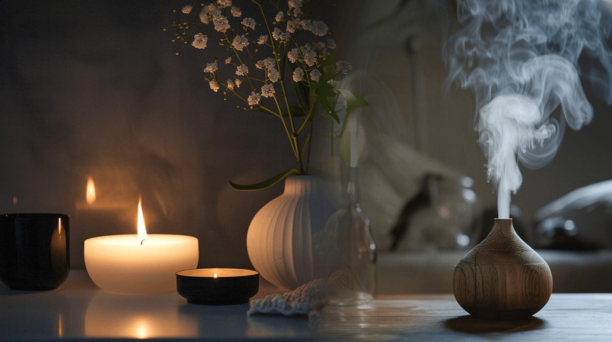 Phantom scented candle and home diffuser